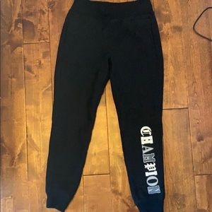 Black Champion Sweatpants